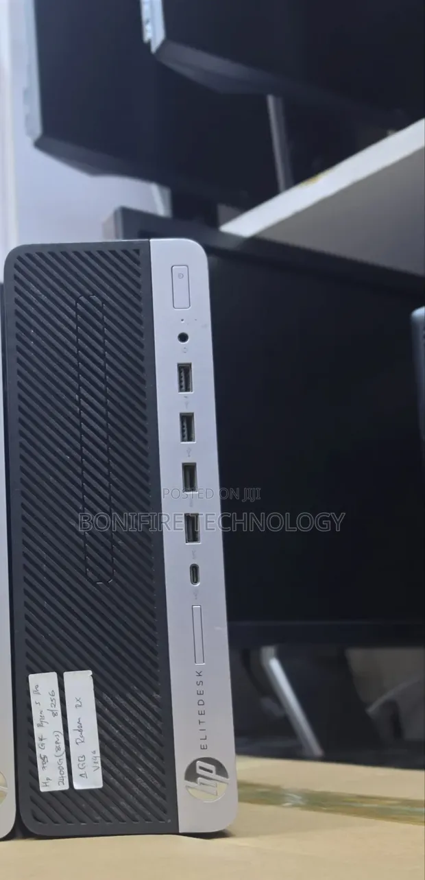 HP EliteDesk 705 G4 Desktop Computer - Ryzen 5, 8GB RAM, 256GB SSD - 1