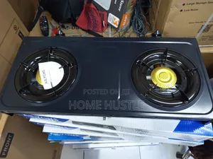 Ailyons Stainless Steel 2-Burner Gas Stove