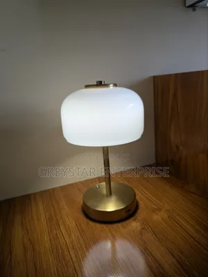 Modern Rechargeable Cordless Table Lamp with Glass Touch Control