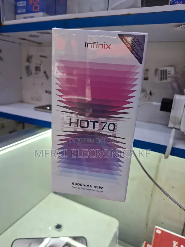 New Infinix Hot 70 128GB Purple - 1