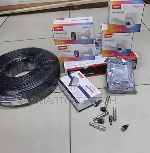 Dahua CCTV System 4CH yenye Color Night Vision