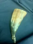 Kikombe cha Ulevi cha Viking Kilichotengenezwa Kwa Mkono Na Kishikiliaji - 3