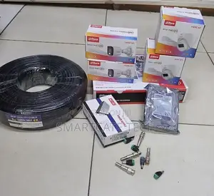Dahua 4CH CCTV Camera Kit with Full Color & Remote Access