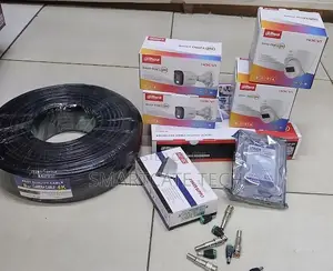 Dahua 4 Channel Full Color CCTV Kit na Mobile Viewing