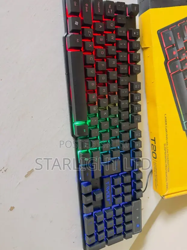 Twolf T20 RGB Gaming Keyboard - 1