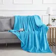 Blanketi ya Coral Fleece Laini - 6x6ft, Rangi Nyingi - 3