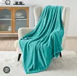 Blanketi ya Coral Fleece Laini - 6x6ft, Rangi Nyingi - 4