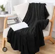 Blanketi ya Coral Fleece Laini - 6x6ft, Rangi Nyingi - 5