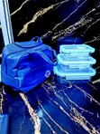 3pcs Glass Lunch Box Set with Insulated Bag - 1