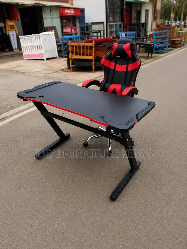 Gaming Desk and Chair Set - 1