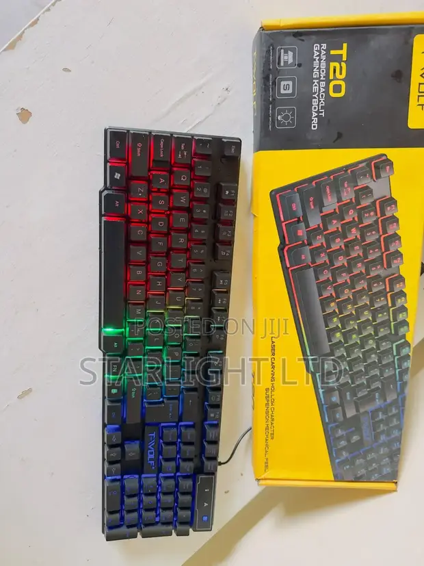 T20 Backlight Gaming Keyboard - Brand New - 1