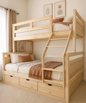 Solid Wood Bunk Beds - Custom Order