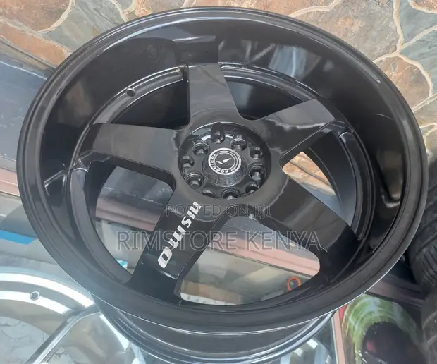18" Black Rims Set for Mark X, RAV4, Vanguard, Honda Vezel, CX-5 - 1