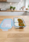 1040ml Glass Lunch Box (2 or 3 Compartments) - 1