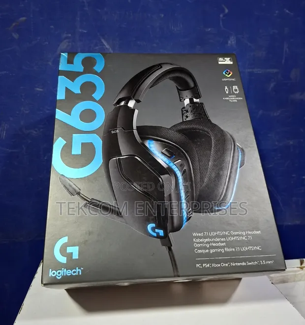 Logitech G635 Gaming Headset - 1