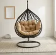 Modern Hammock Swing Chair - Black - 1