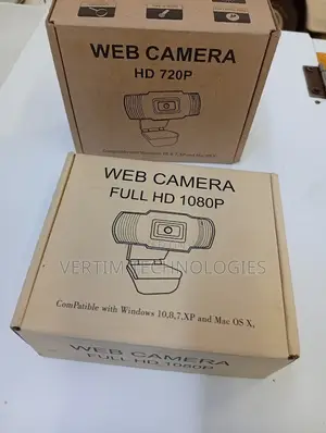 1080p HD USB Webcam with Built-in Microphone