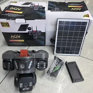 Kamera ya CCTV ya V380 AOV Solar 4G SIM