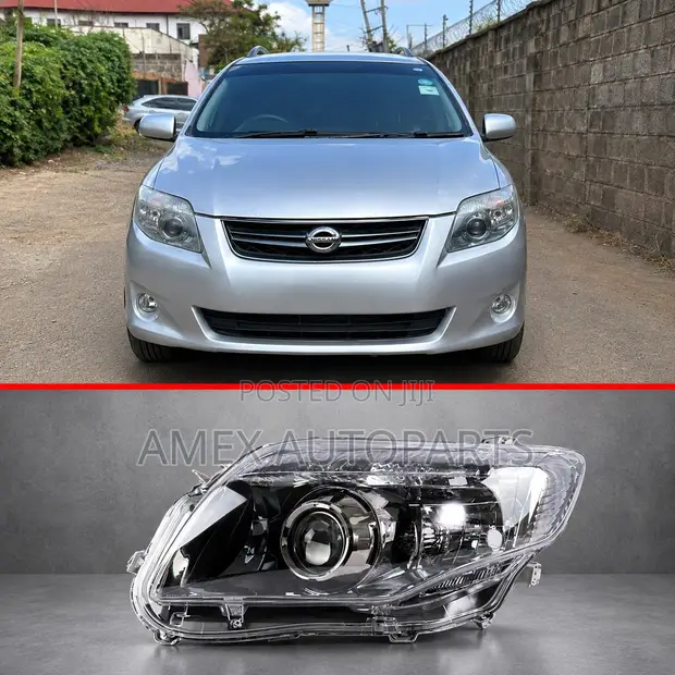Headlight Toyota Axio Fielder 2008 Black Xenon LHS - 1
