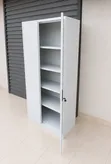 Kabati la Metal la Milango 2 Nyeupe - 2