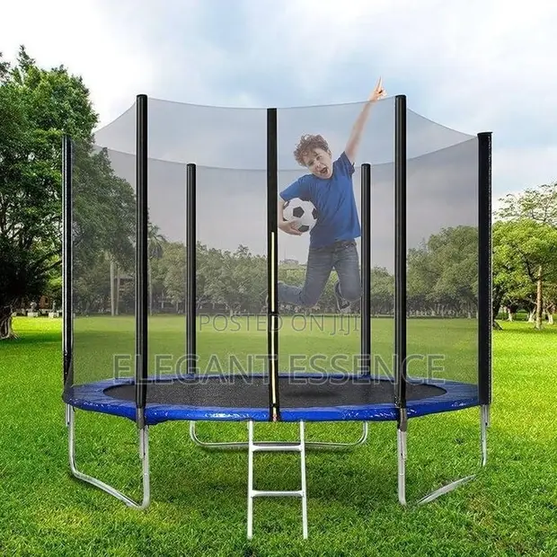 6ft Small Garden Trampoline - Durable & Weather Resistant - 1