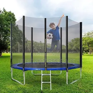 Trampoline Ndogo ya Bustani 6ft - Imara na Inastahimili Hali ya Hewa