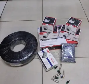 Dahua 4CH HD Security System na Kamera 4 za Dome