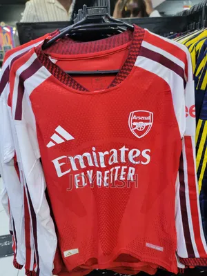 Arsenal Player Version Long Sleeved Jersey