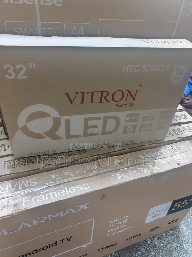 Vitron 32 Inch QLED Smart Android TV - 1