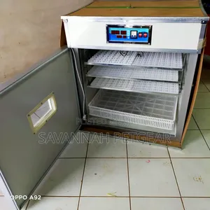 Commercial Full-Automatic 528 Egg Incubator with Digital Controls