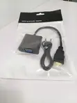 HDMI to VGA Adapter na Sauti, Full HD 1080p - 1