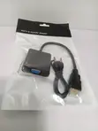 HDMI to VGA Adapter na Sauti, Full HD 1080p - 2