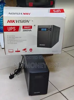 Hikvision Smart Line Interactive UPS 3000VA 3KVA yenye LCD