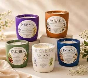 Upya Scents Hand-Poured Soy Wax Candles