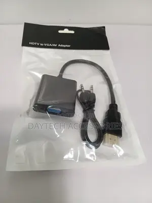 HDMI to VGA Adapter with 3.5mm Audio
