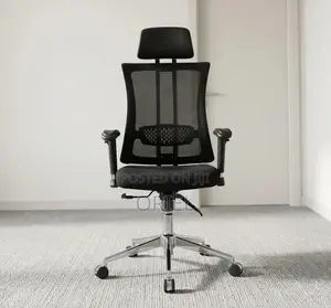 Ergonomic Staff Office Chair - Black
