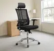 Ergonomic Staff Office Chair - Black - 4