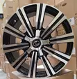 Magurudumu ya Lexus 18-Inch - Nyeusi & Fedha (Set Kamili) - 1
