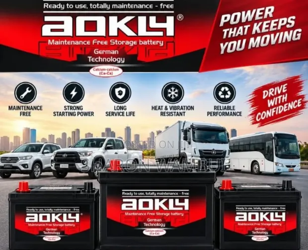New Aokly N100 Maintenance-Free Battery - 1