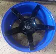 Rims za Alloy 16" Bluu na Nyeusi - Set Kamili - 1