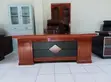 Executive L-Shaped Mahogany Desk - 1800mm - 1