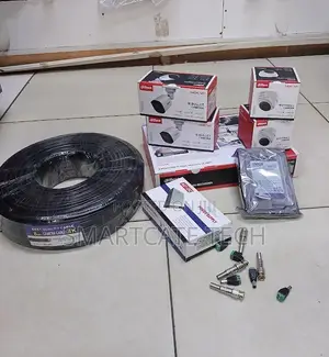 Dahua 4CH CCTV System with 4 Dome Night Vision Cameras