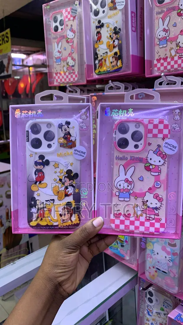 Kesi za Disney & Sanrio za iPhone 15 Pro Max zenye MagSafe - 1