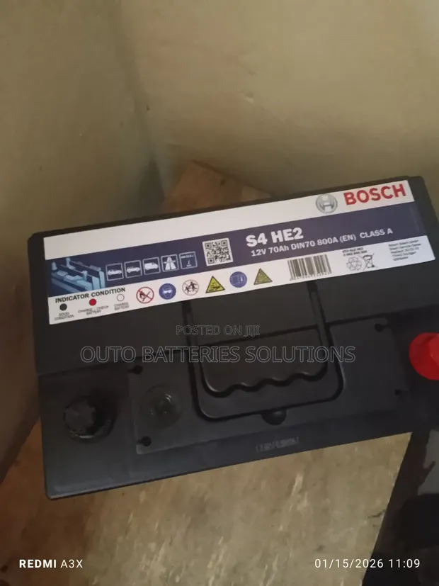 Bosch Din 70 MF Car Battery - 1