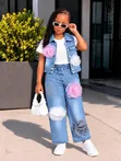 Baby Girl 3-Piece Denim Set (3-5Y) - 3
