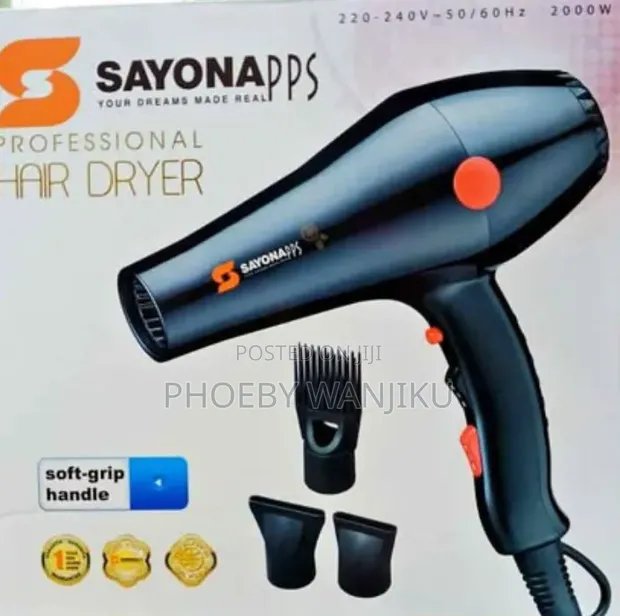 Sayona Professional Hair Dryer 2000W - 1