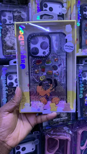Oxygendog Coffee Robot Shockproof Case kwa iPhone 15 Pro Max