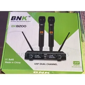 BNK BK8200 UHF Wireless Microphone System