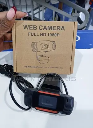 Webcam ya USB ya 1080p yenye Maikrofoni kwa Kompyuta/Laptop