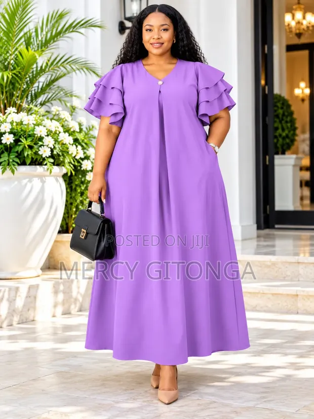 Maxi Shift Dress - Mpya Kabisa - 1